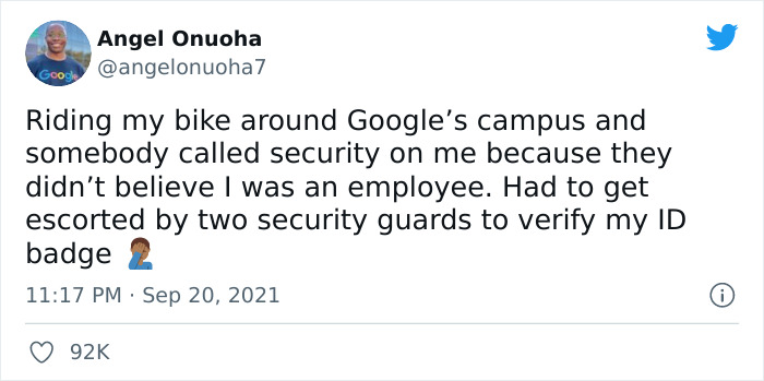Black Google Employee Gets Security Called On Him, Others Share Their Similar Stories Of Discrimination Black Google Employee Gets Security Called On Him, Others Share Their Similar Stories Of Discrimination
