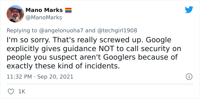 Black Google Employee Gets Security Called On Him, Others Share Their Similar Stories Of Discrimination Black Google Employee Gets Security Called On Him, Others Share Their Similar Stories Of Discrimination