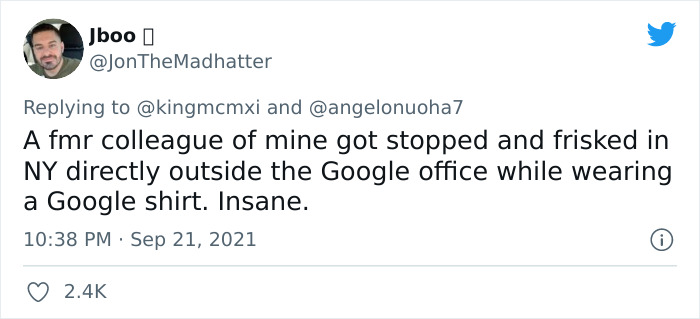 Black Google Employee Gets Security Called On Him, Others Share Their Similar Stories Of Discrimination Black Google Employee Gets Security Called On Him, Others Share Their Similar Stories Of Discrimination