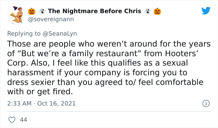 Hooters Backtracks After Employees Go Viral For Complaining About &lsquo;Disturbing&rsquo; And &lsquo;Sexist&rsquo; New Uniforms