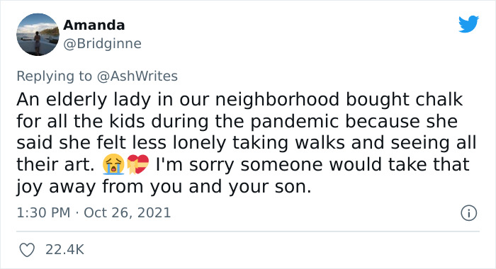 Mom Writes A Letter In Sidewalk Chalk To &lsquo;Karen Neighbor&rsquo; Who Complained About Her Toddler&rsquo;s Drawings And It&rsquo;s Going Viral