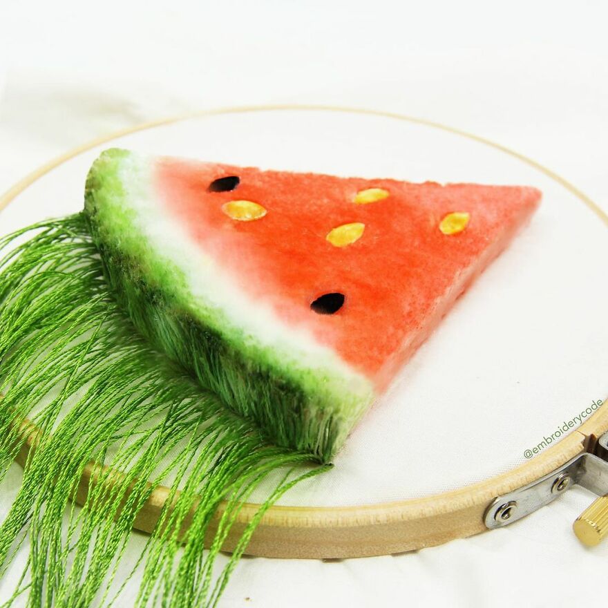 Meet Youmeng Liu's Amazing "Edible Embroidery"