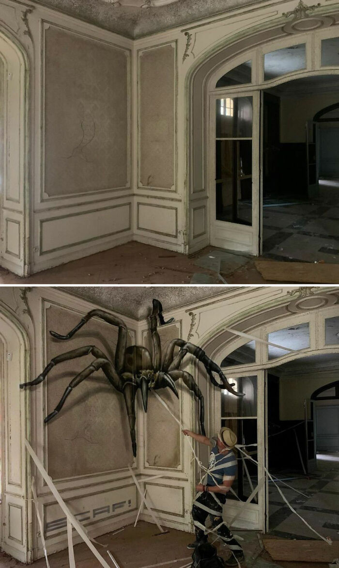 French Street Artist Paints 3D Creature Graffiti And It’s Not For The Faint Of Heart (30 New Pics)