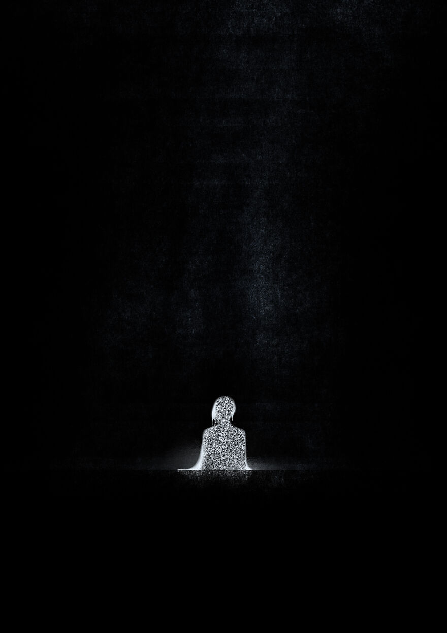 I Visualized Solitude Through Some Drawings