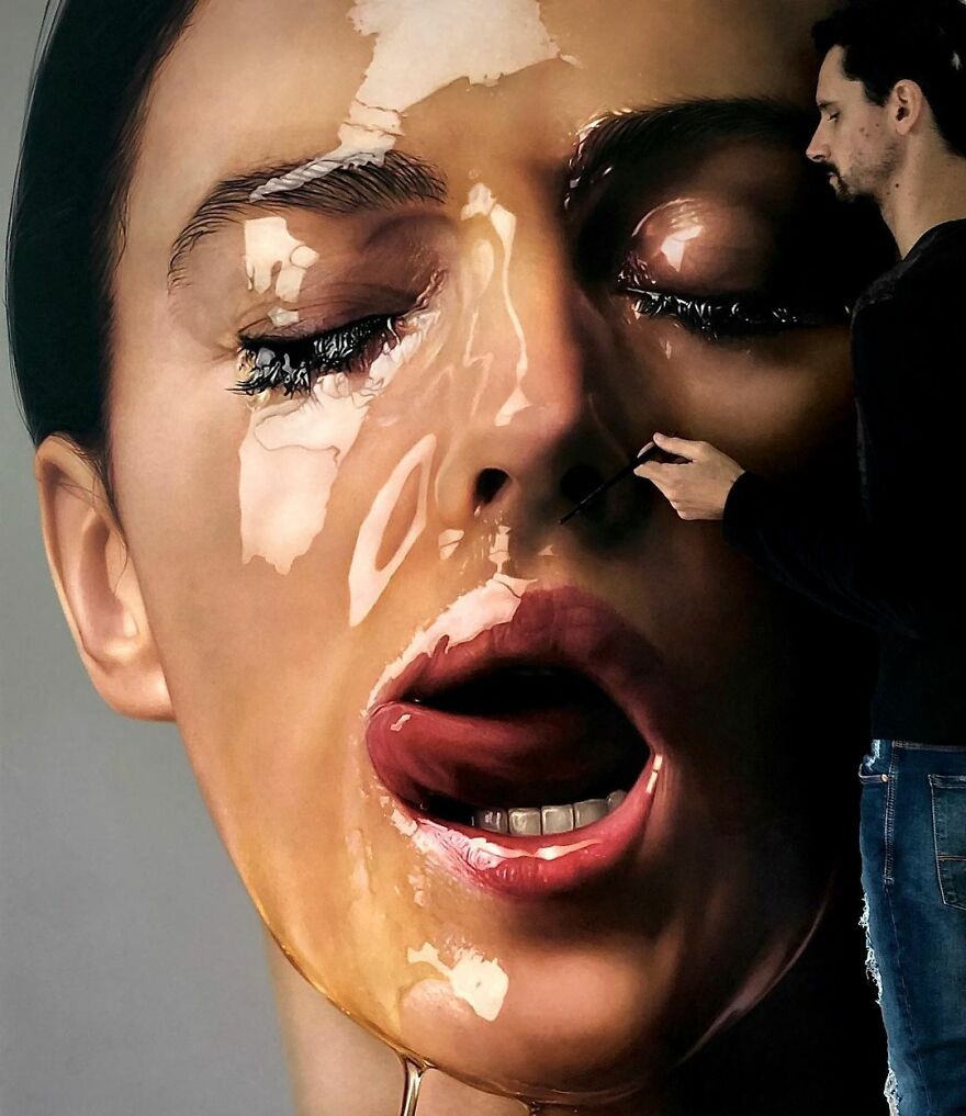 Brazilian Artist Creates Oil Paintings That Look Like Photographs (45 Pics)