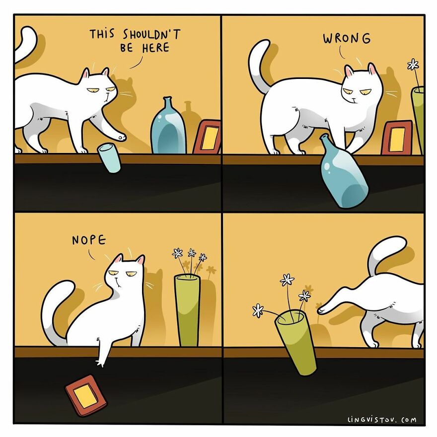 Comics That Those With A Cat Will Understand Perfectly (86 New Pics)
