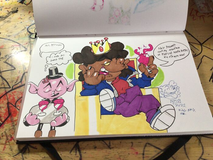 I Had To Do This Fast Cuz I’m Going Somewhere But It’s King Me Being A Brat. Of Course I’m Nothing Like This In Real Life.