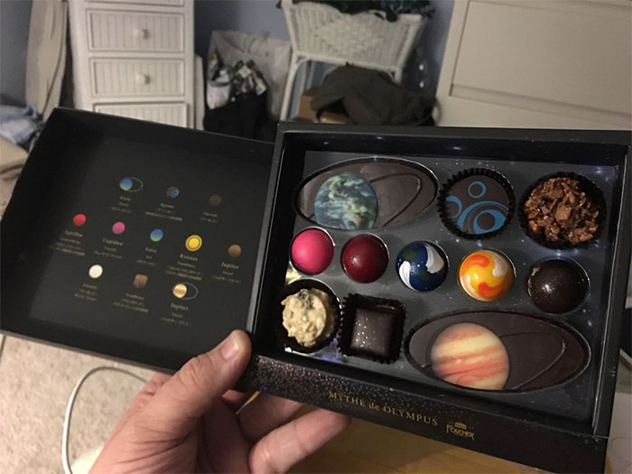 Creo que los chocolates planetarios serían un gran regalo de Navidad