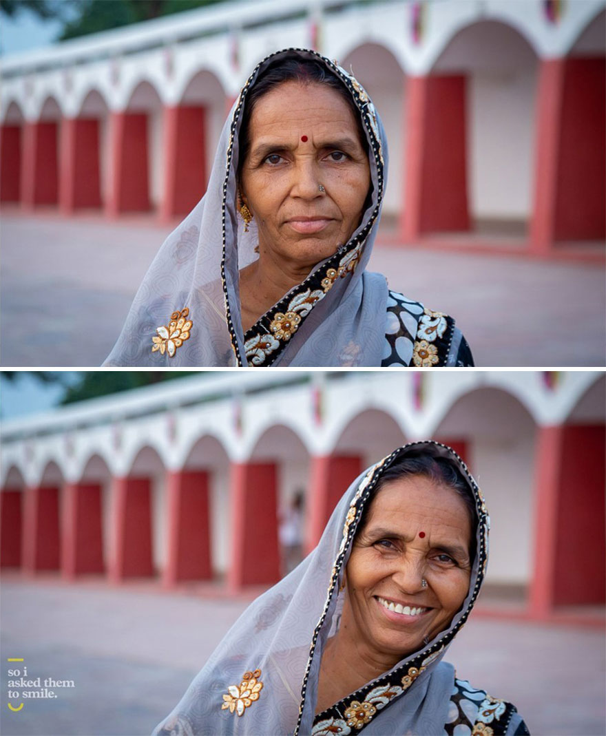 A Photographer Asked Strangers To Smile To Show The Power Of A Smile (New Pics)