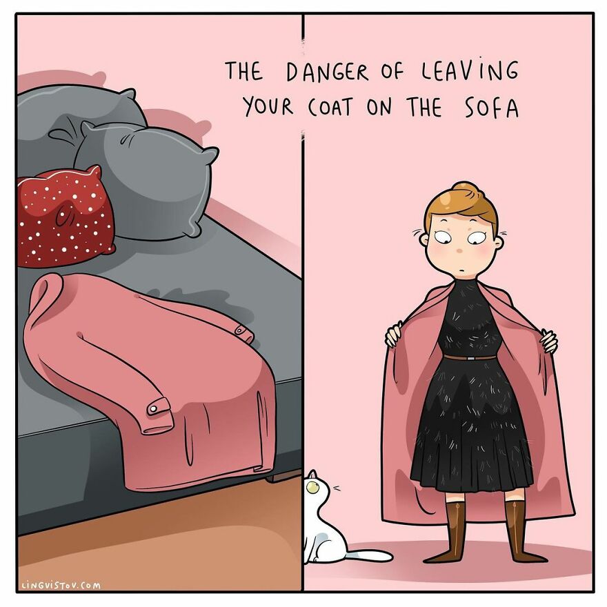 Comics That Those With A Cat Will Understand Perfectly (86 New Pics)