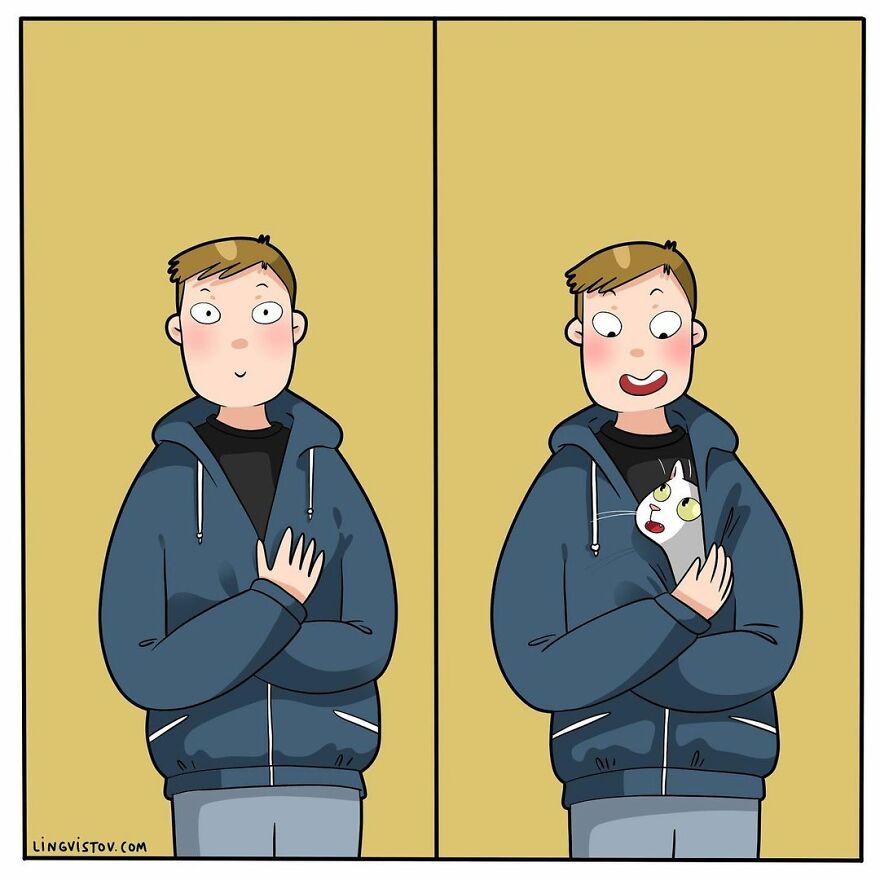 Comics That Those With A Cat Will Understand Perfectly (86 New Pics)