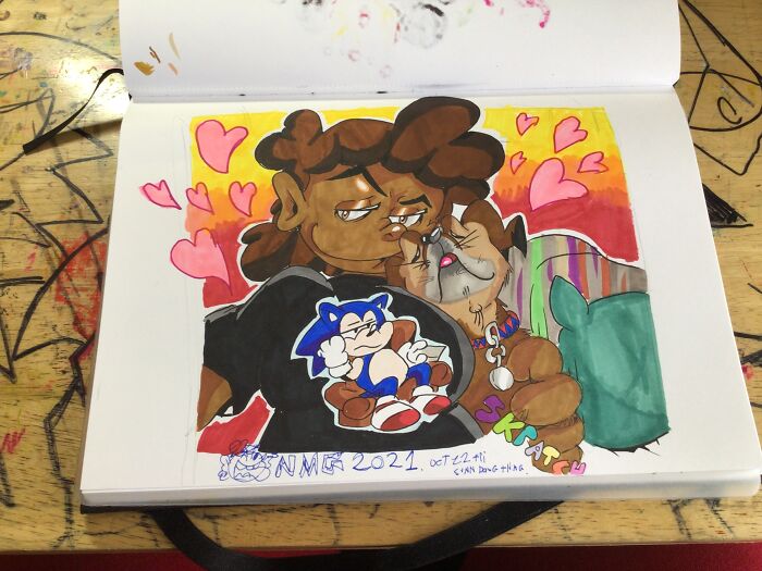 This Is Me And My Sun Dawg! She Is Such Amazing Golden Ray Of Sunshine And A Great Girl. She Is A Little Naughty Sometimes.