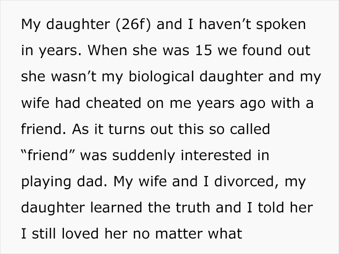 Dad Left Shattered When Daughter Chooses Biological Father Over Him, Refuses To Walk Her Down The Aisle After 'Real Dad' Passed Away