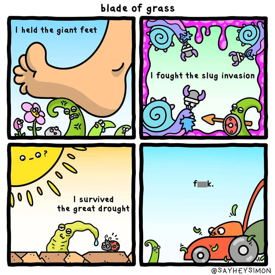 Artist Makes Funny And Healthy Comics To Cheer You Up