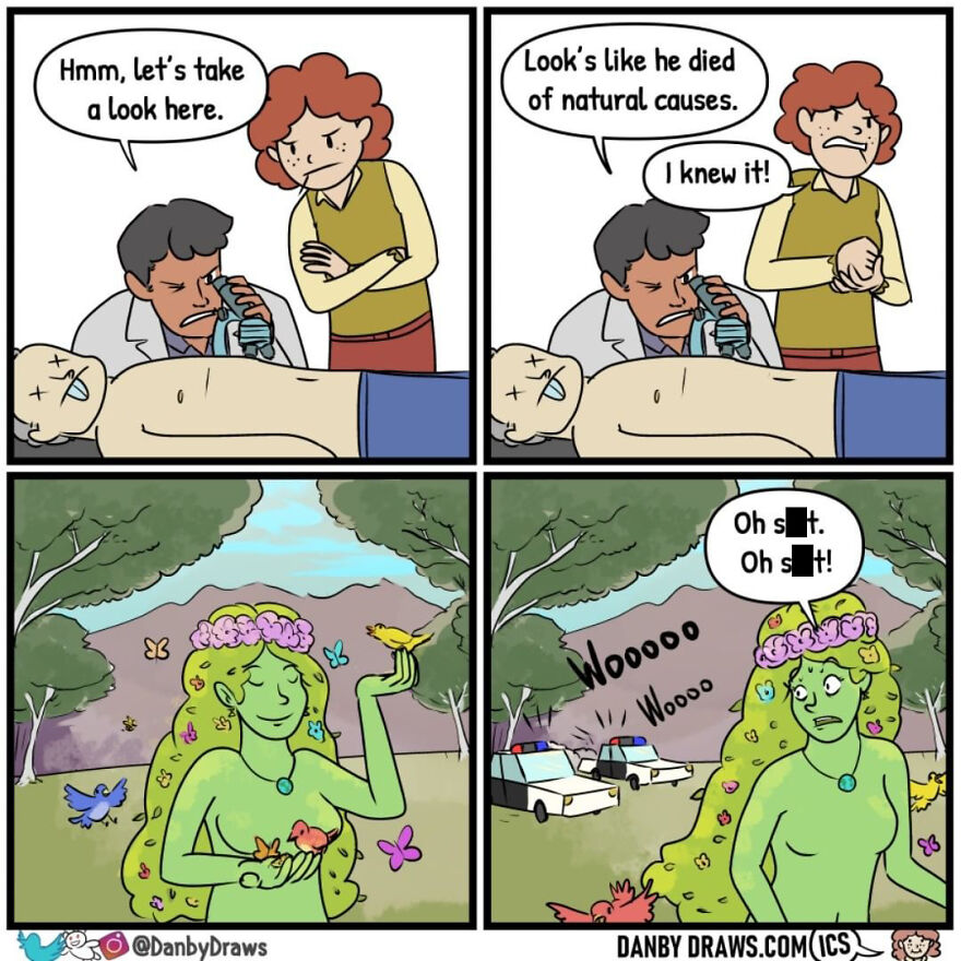 Artist Makes Random Comics That Promise To Color Your Day (59 Comics)