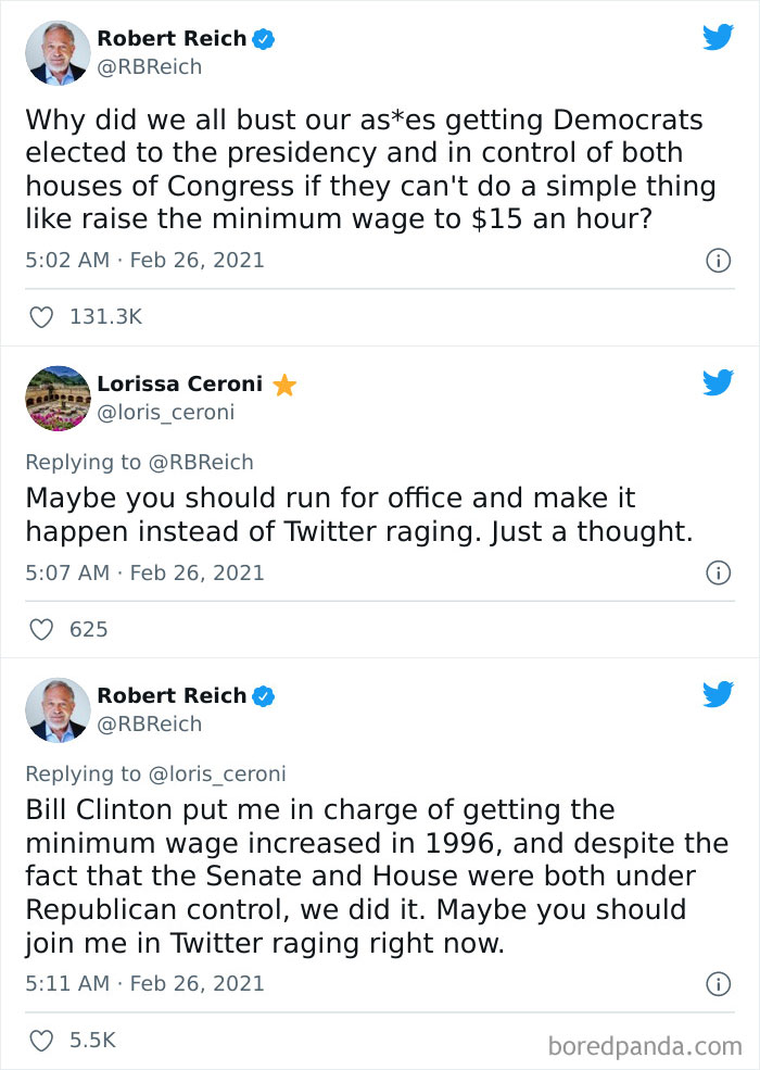 Accusing A Former Us Secretary Of Labor Of Being A Keyboard Warrior