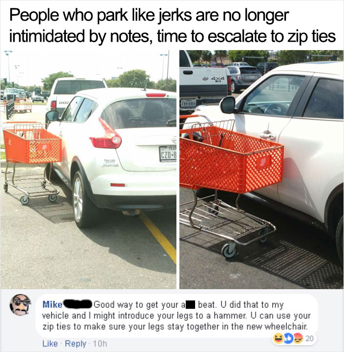 U Can Use Your Zip Ties To Make Sure Your Legs Stay Together In The New Wheelchair