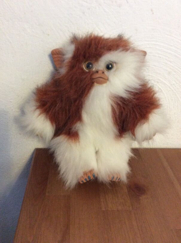 An Original Gizmo Vinyl Plush. I Think I'll Give Him A Bath Tomorrow...