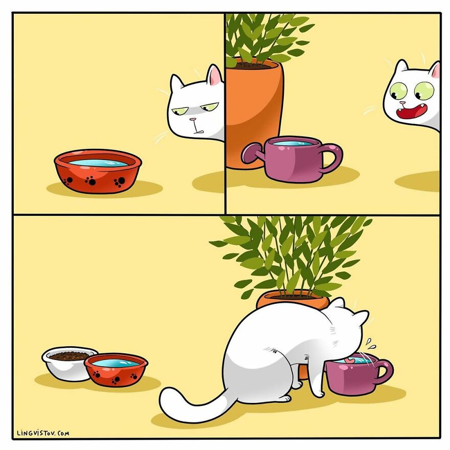 Comics That Those With A Cat Will Understand Perfectly (86 New Pics)