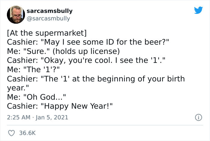 Well, This Is The New Metric For How Old We Are, I Guess