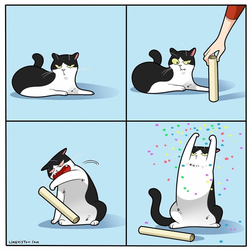 Comics That Those With A Cat Will Understand Perfectly (86 New Pics)
