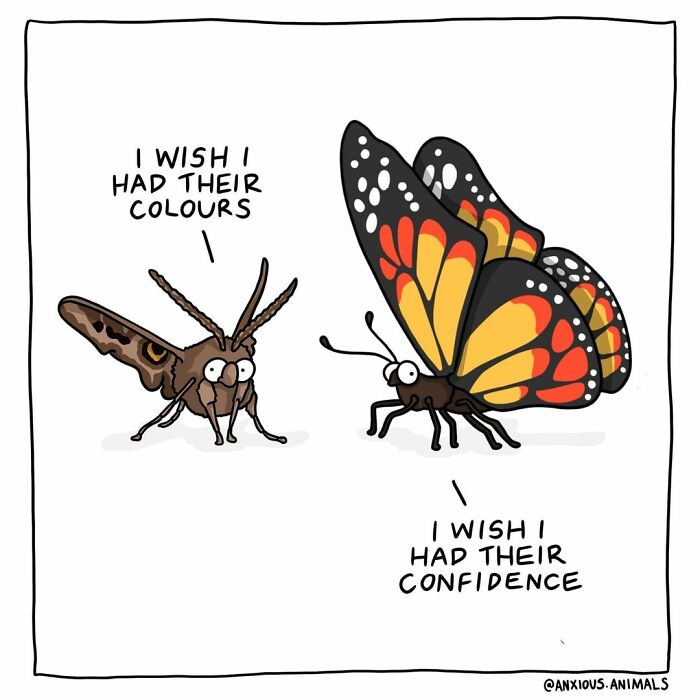 30 Funny And Relatable "Anxious Animals" Comics