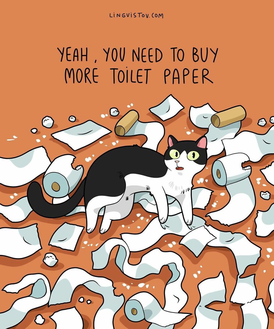 Comics That Those With A Cat Will Understand Perfectly (86 New Pics)