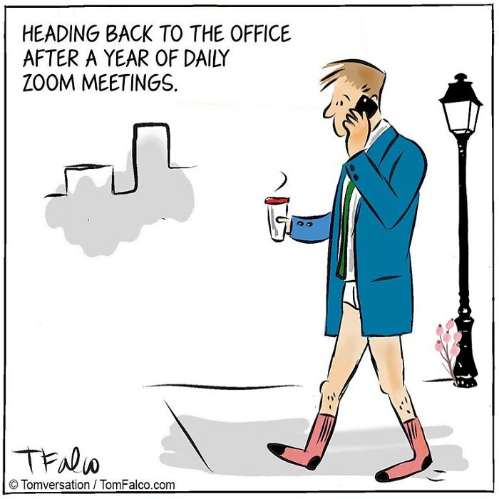 Funny Stories Told With Only One Panel By 'Tomversation'