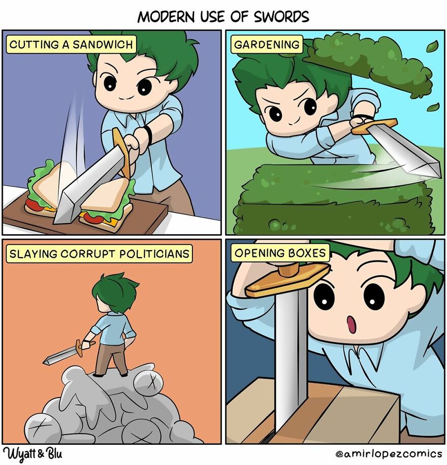 My 36 Funny And Wholesome Comics That I've Created During Lockdown