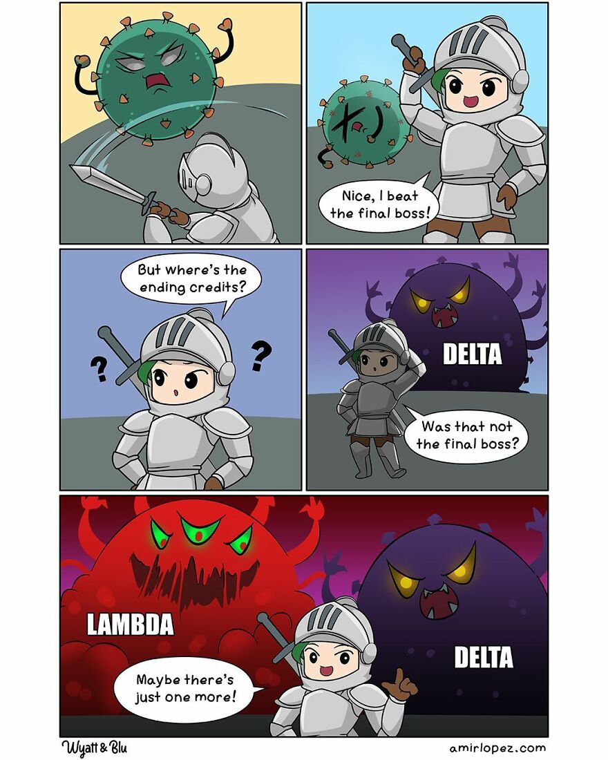 My 36 Funny And Wholesome Comics That I've Created During Lockdown