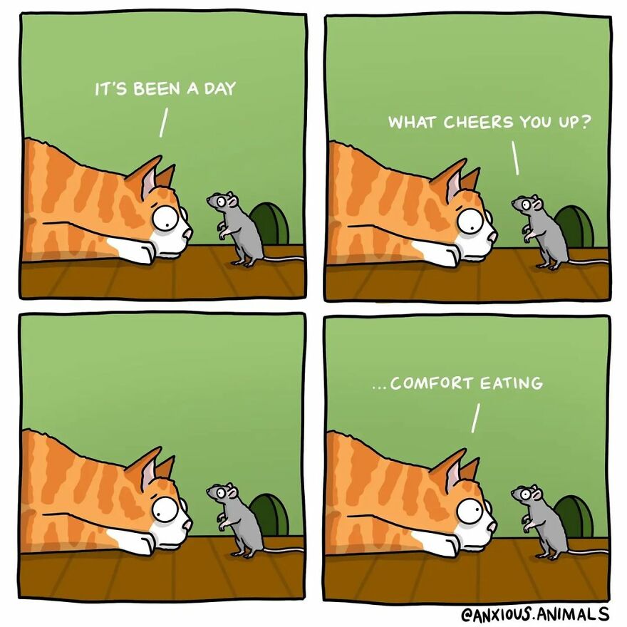 Artist Uses Animals In His Comics To Make Reflections On Life (60 Pics)