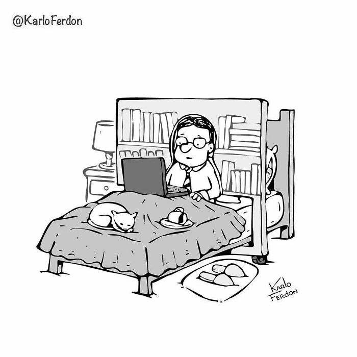 Karlo Fedon's Silent, Minimalist Humor (57 New Pics)