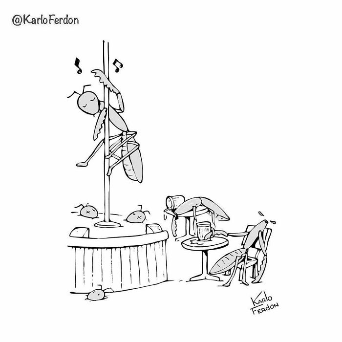 Karlo Fedon's Silent, Minimalist Humor (57 New Pics)