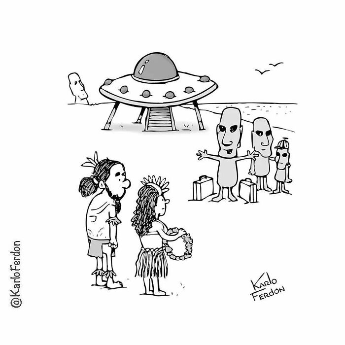 Karlo Fedon's Silent, Minimalist Humor (57 New Pics)