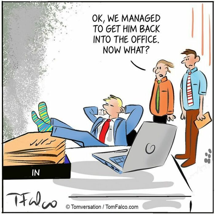 Funny Stories Told With Only One Panel By 'Tomversation'