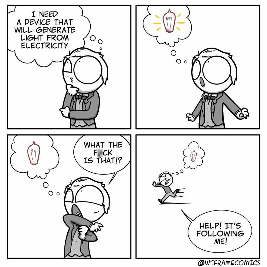 Hilarious Comics With Unexpected Endings By "What The Frame Comics"