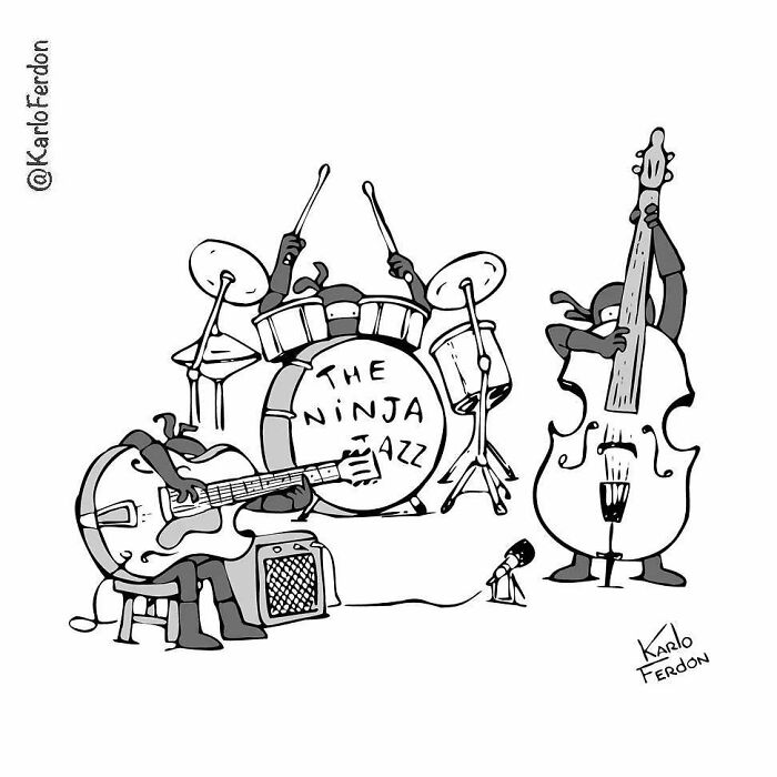 Karlo Fedon's Silent, Minimalist Humor (57 New Pics)