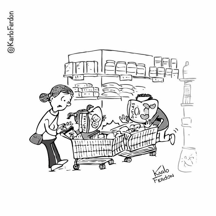 Karlo Fedon's Silent, Minimalist Humor (57 New Pics)