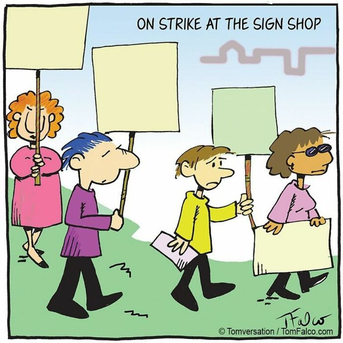 Funny Stories Told With Only One Panel By 'Tomversation'