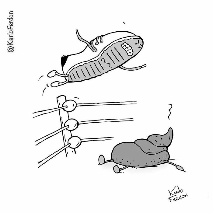 Karlo Fedon's Silent, Minimalist Humor (57 New Pics)