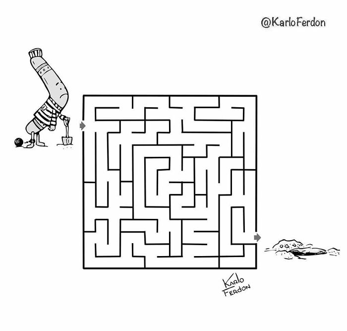 Karlo Fedon's Silent, Minimalist Humor (57 New Pics)