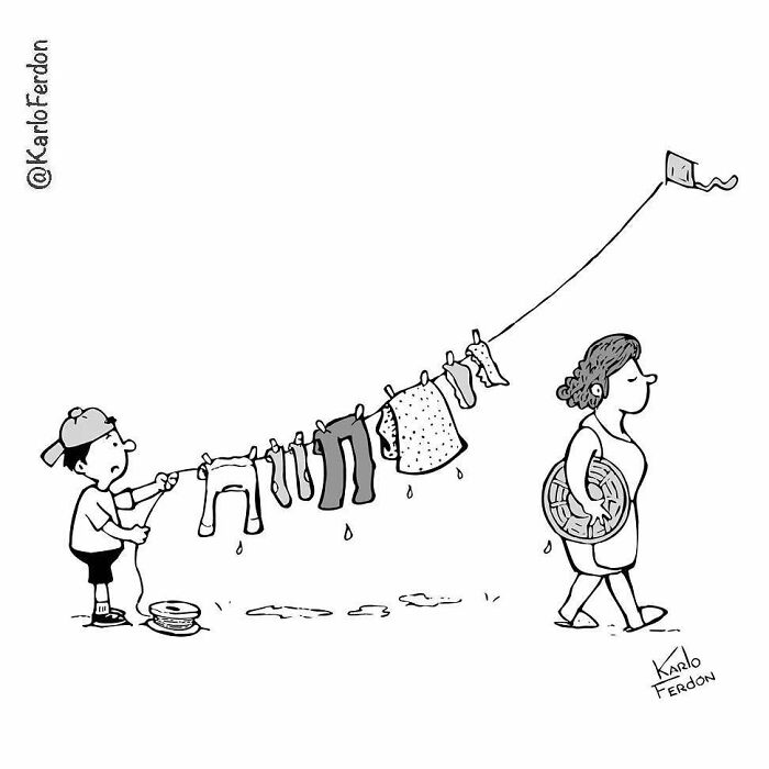 Karlo Fedon's Silent, Minimalist Humor (57 New Pics)