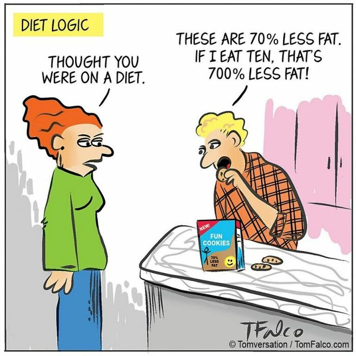 Funny Stories Told With Only One Panel By 'Tomversation'