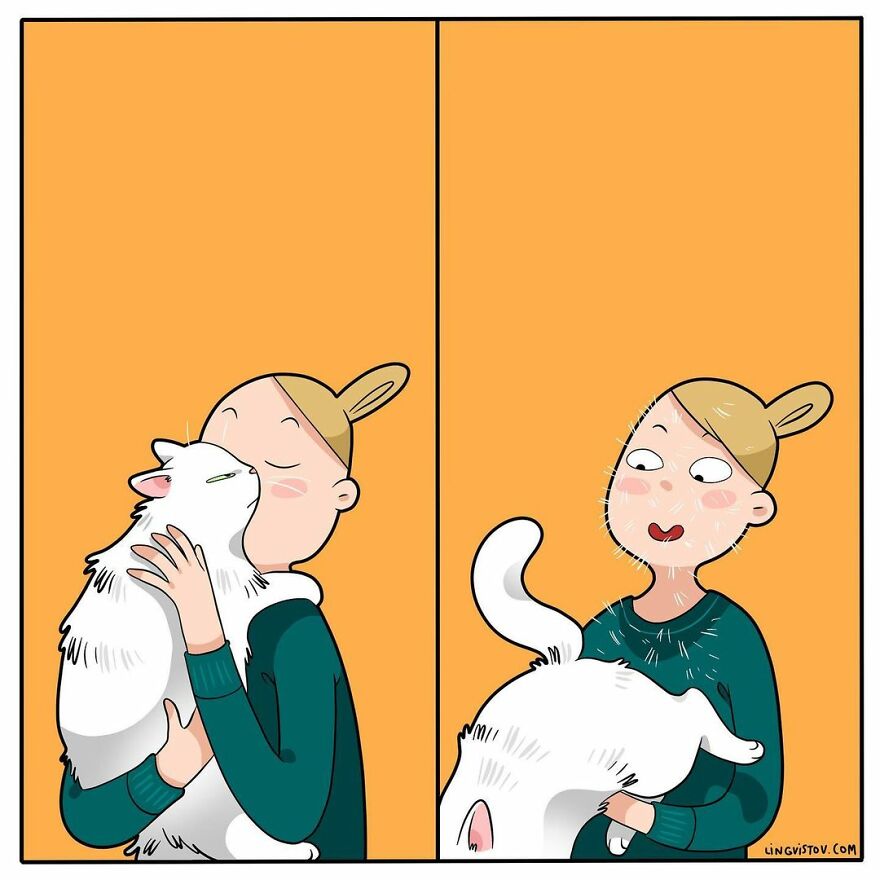 Comics That Those With A Cat Will Understand Perfectly (86 New Pics)