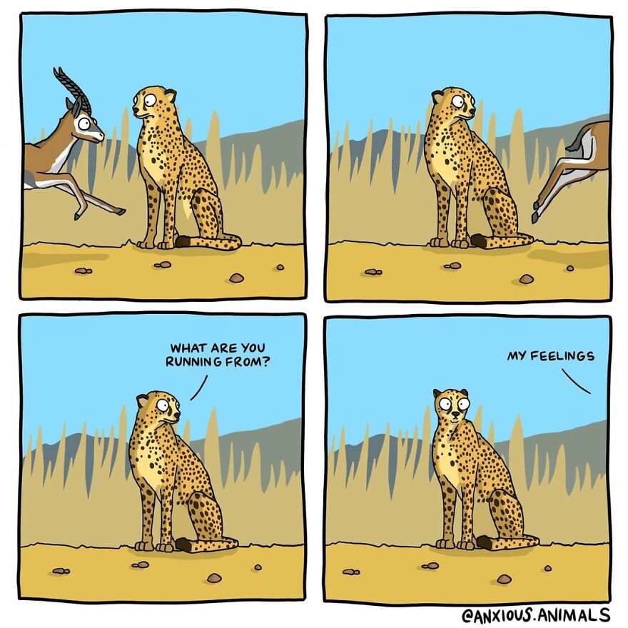 Artist Uses Animals In His Comics To Make Reflections On Life (60 Pics)