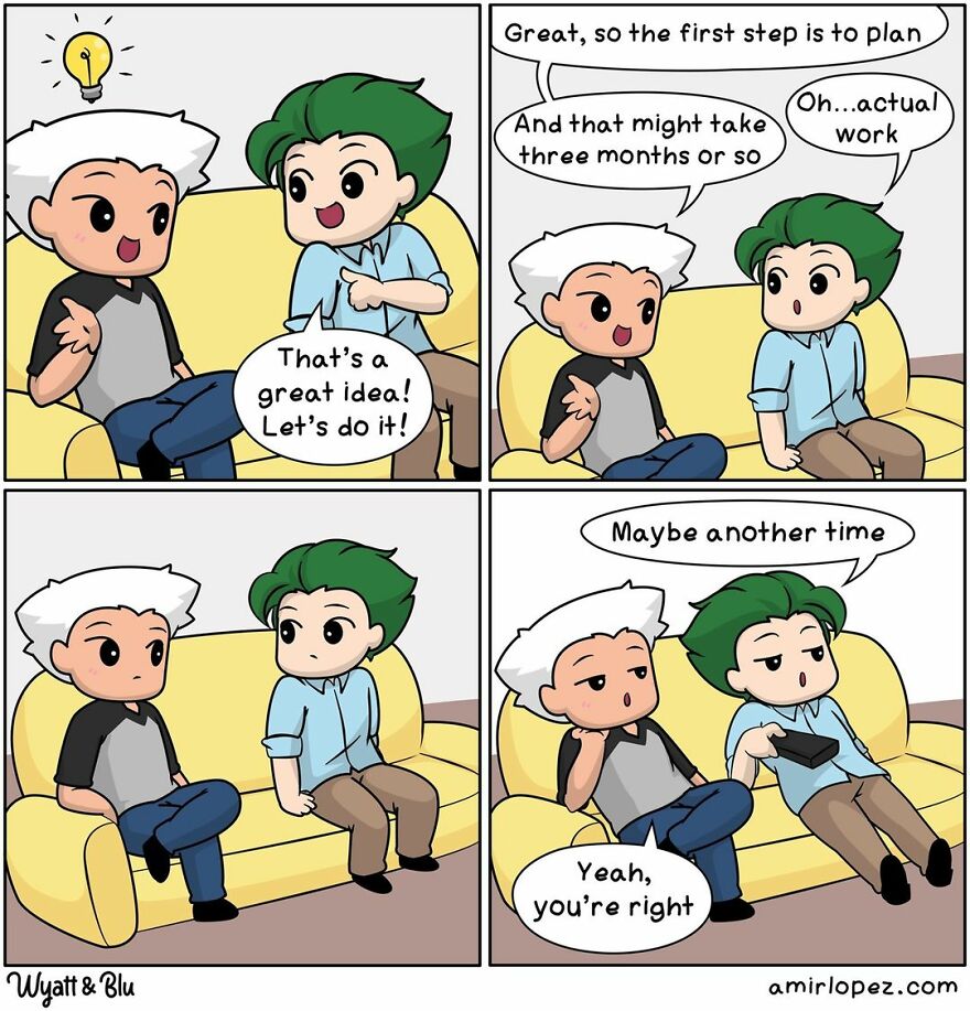 My 36 Funny And Wholesome Comics That I've Created During Lockdown