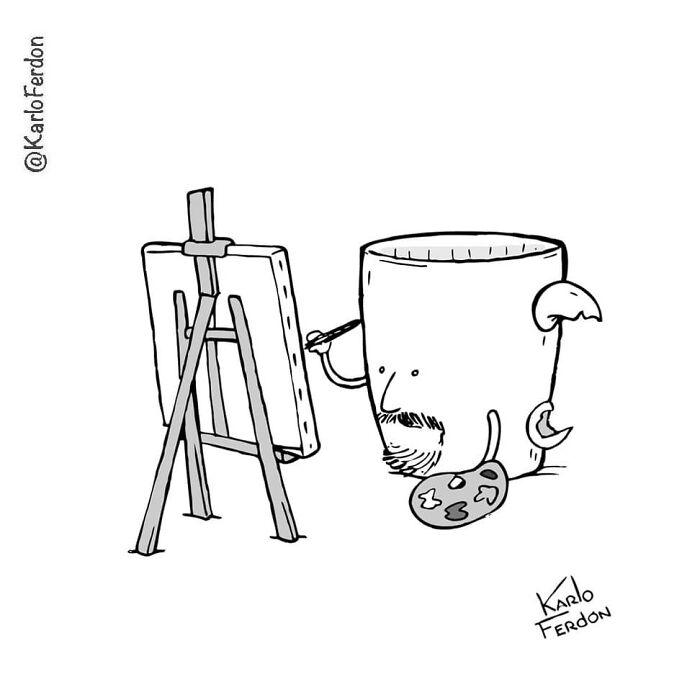 Karlo Fedon's Silent, Minimalist Humor (57 New Pics)