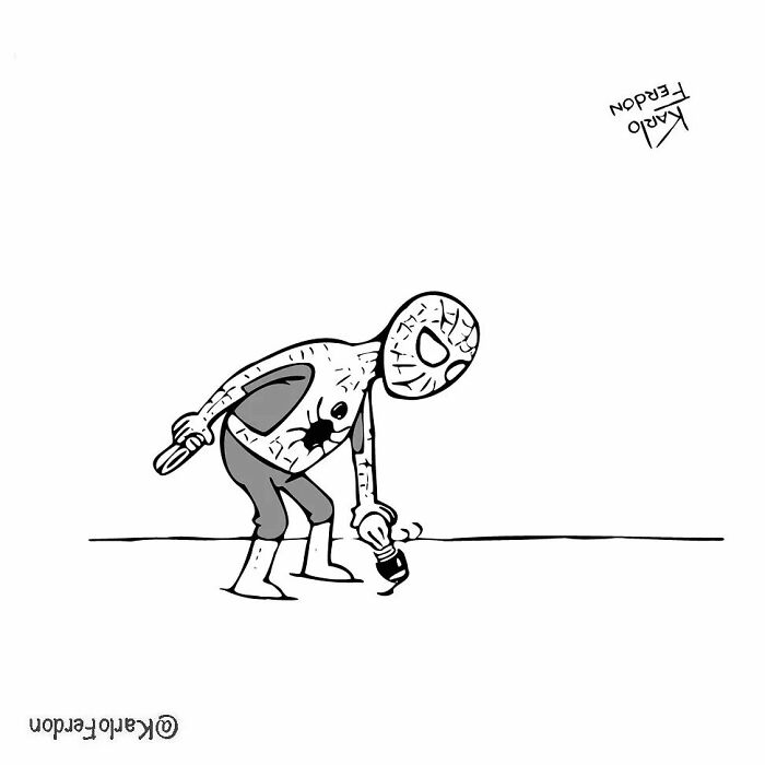 Karlo Fedon's Silent, Minimalist Humor (57 New Pics)