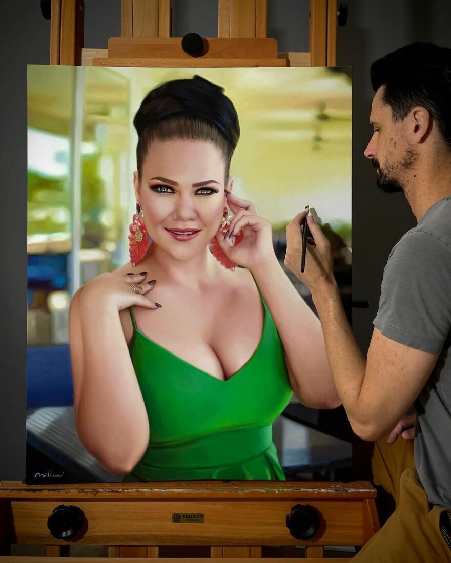 Brazilian Artist Creates Oil Paintings That Look Like Photographs (45 Pics)