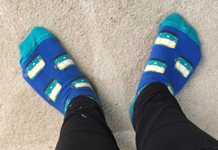 My Melbourne Tram Socks!